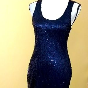 Royal Blue Sequin Dress